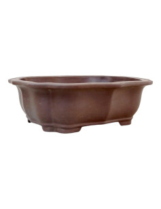 Vaso da Bonsai Ovale 38*31*11 cm Senza Smalto - Yixing 2