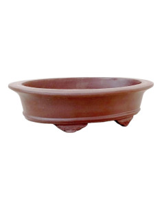 Pot of Bonsai Oval 20*13*5 cm Without Glazed - Yixing 2