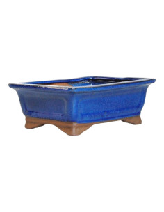 Vaso di Bonsai Rettangolare 32*25,5*11,5 cm Blu - Yixing 2