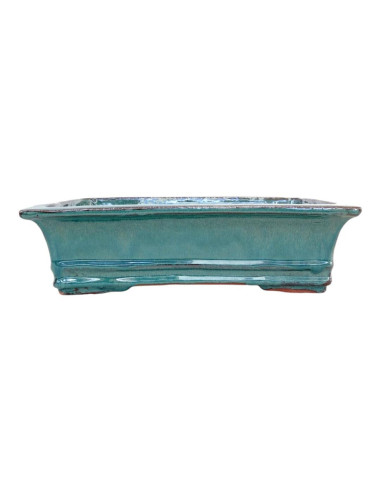 Vaso di Bonsai Rettangolare 20*16*6.5 cm Verde - Yixing
