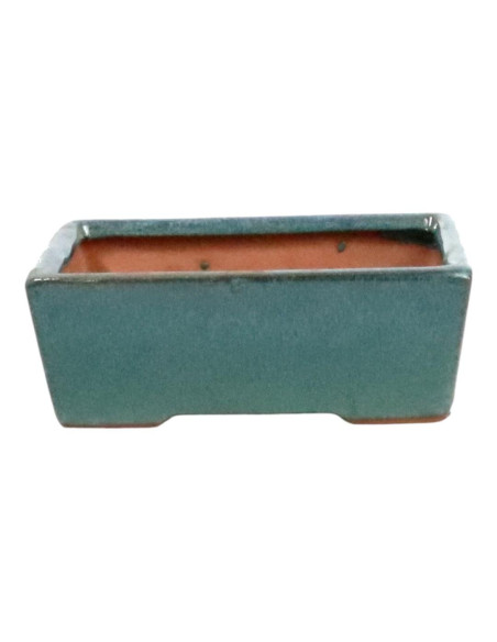Vaso di Bonsai Rettangolare 29,5*22*9,5 cm Verde - Yixing