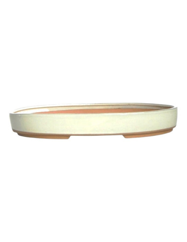 Pot de Bonsai Oval 40*28*5,3 cm Creme - Yixing

Bonsai Vase Oval 40*28*5.3 cm Cream - Yixing