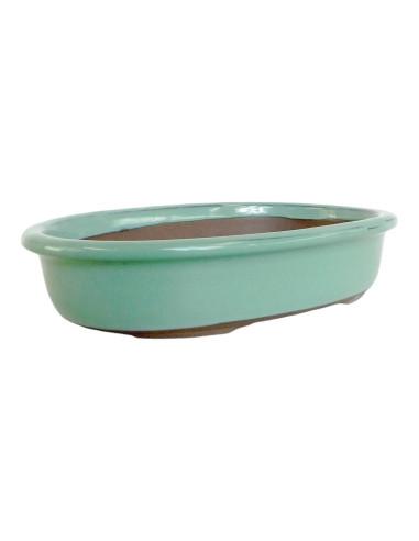 Maceta de Bonsái Ovalada 45*34,5*6 cm Verde - Japón