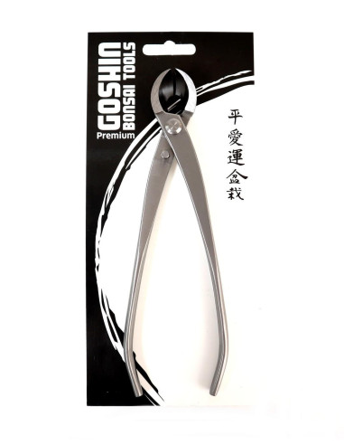 Pinza per Bonsai - Taglio Laterale Rotondo 205 mm - Acciaio Inox Goshin