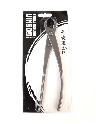 Pinza per Bonsai - Taglio Concavo 210 mm - Acciaio Inossidabile Goshin