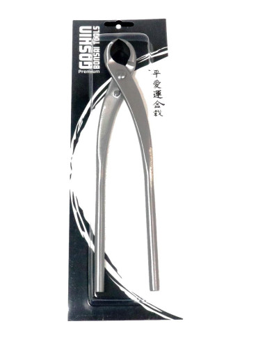 Bonsai-Zange - Konkaver Schnitt 280 mm - Edelstahl Goshin