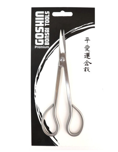 Forbici da Bonsai - Impugnatura Piccola 180 mm - Acciaio Inox Goshin