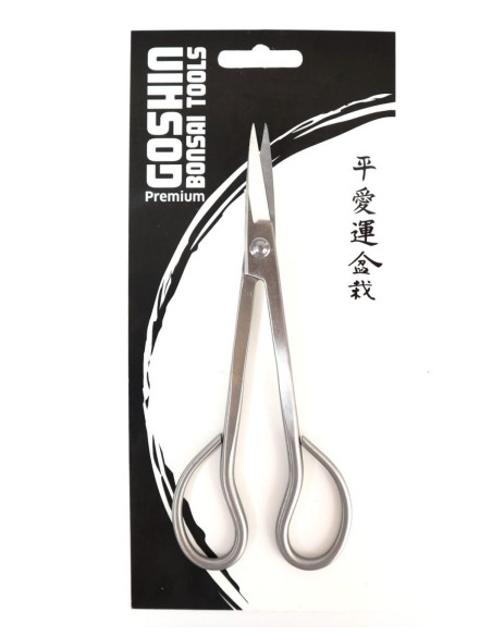 Forbici da Bonsai - Impugnatura Piccola 180 mm - Acciaio Inox Goshin