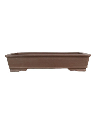 Rectangular Bonsai Pot 50*35*9 cm Unglazed - Yixing