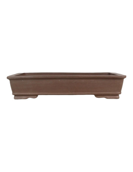 Rectangular Bonsai Pot 50*35*9 cm Unglazed - Yixing