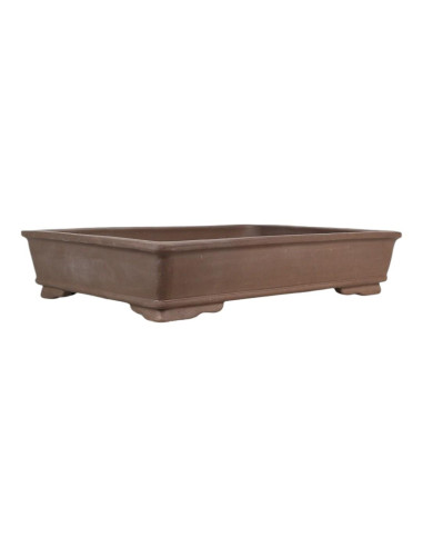 Rectangular Bonsai Pot 50*35*9 cm Unglazed - Yixing