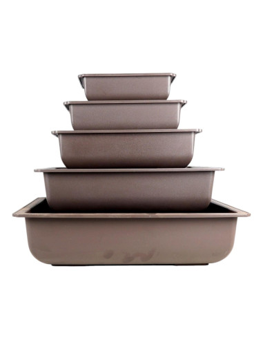 Rechteckiger Pflanzgefäß für Bonsai 42*33,5*10,3 cm Braun - Taiwan