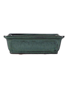 Pot de Bonsai Rectangular 16*12,5*5,5 cm Green - Yixing