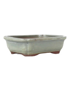 Vaso de Bonsai Rectangular 20*16*6,5 cm Cinza - Yixing 2