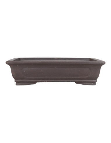 Vaso de Bonsai Retangular 33,5*24,5*8 cm Sem Esmalte - Yixing
