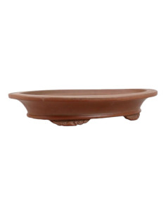 Ovaler Bonsai-Topf 50*38*8,8 cm ohne Glasur - Korea 2