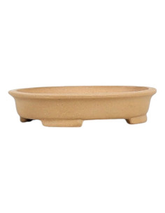 Vaso de Bonsai Oval 15,5*13,5*3 cm Sem Esmalte - Yixing 2