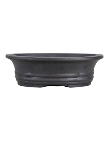 Ovaler Bonsai-Topf 23*19*7 cm ohne Glasur - Yixing