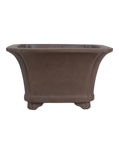 Vaso di Bonsai Quadrato Cascata 35*35*14 cm Senza Smalto - Yixing