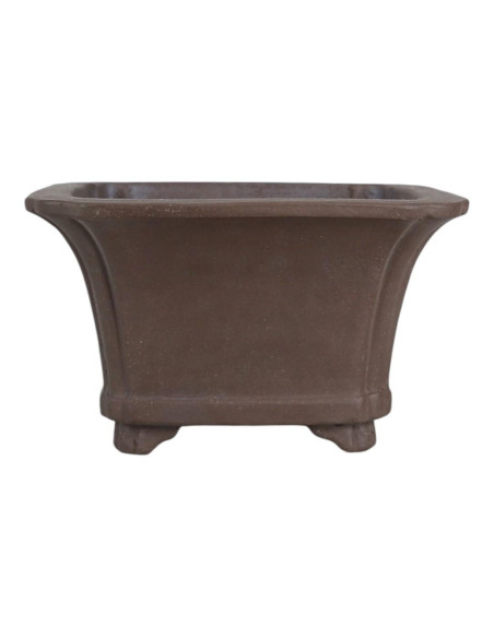 Vaso di Bonsai Quadrato Cascata 35*35*14 cm Senza Smalto - Yixing