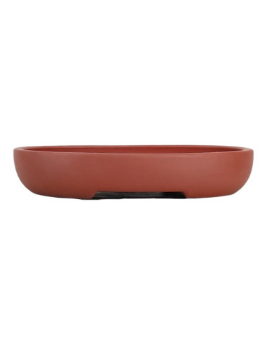 Ovaler Bonsai-Topf 30*25*6 cm ohne Glasur - Yixing