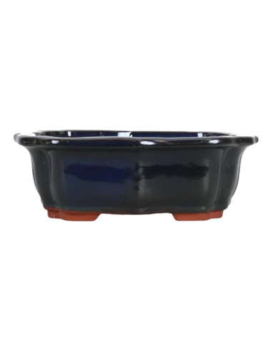 Pot of Bonsai Oval 29*22*10 cm Blue - Yixing