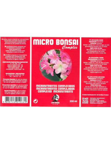 Micro Bonsai Complex - Adubo - 200 ml