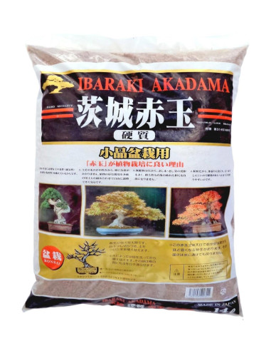 Akadama Shohin 2 mm - Substrato per Bonsai - 14 Lt