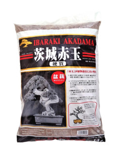 Akadama 3 à 6 mm - Substrat de Bonsai - 14 Litre