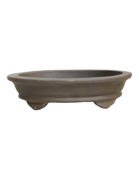 Vaso Oval de Bonsai 49*34*7,5 cm Sem Esmalte - Yxing