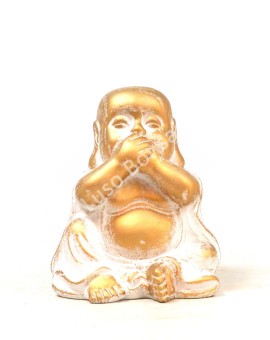 Buddha Cerâmico Pequeno "No Speack"