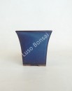 Vaso Cascata Quadrado 16x16x12,5cm Azul