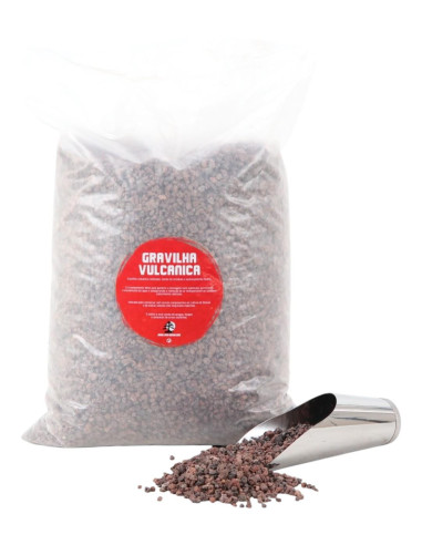 Gravier Volcanique 3 à 6 mm XL - Substrat de Bonsai - 7,5 Lt