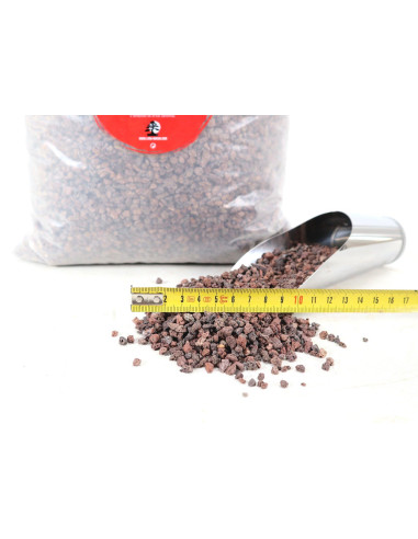 Grava Volcánica 3 a 6 mm XL - Sustrato de Bonsai - 7,5 Lt