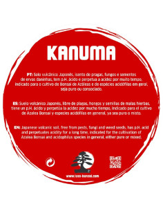 Kanuma 3 bis 6 mm - Substrat für Bonsai - 1,5 L 2