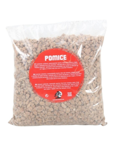 Pomice - Substrat pour bonsaï - 1,5 Lt