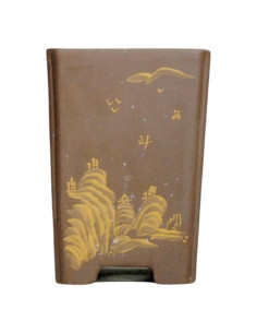 Vaso da Bonsai Cascata 12*12*16,5 cm Senza Smalto - Yixing