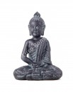 Buddha Cerâmico XL Black "Sitting"