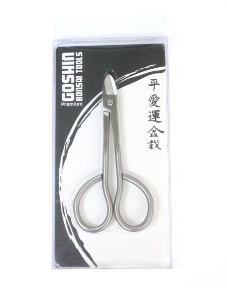 Tijeras de Bonsai - Corta Alambre 120 mm - Acero Inoxidable Goshin
