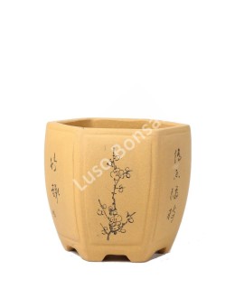 Vaso Cascata 12*11*11 cm c/ Desenhos – Yixing