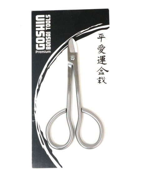 Tijeras de Bonsai - Corta Alambre 120 mm - Acero Inoxidable Goshin
