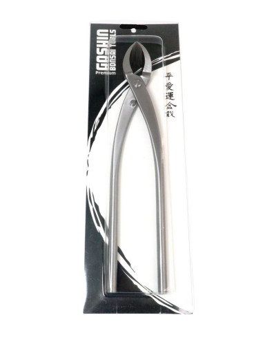 Bonsai-Zange - Seitlicher Schnitt 280 mm - Edelstahl Goshin