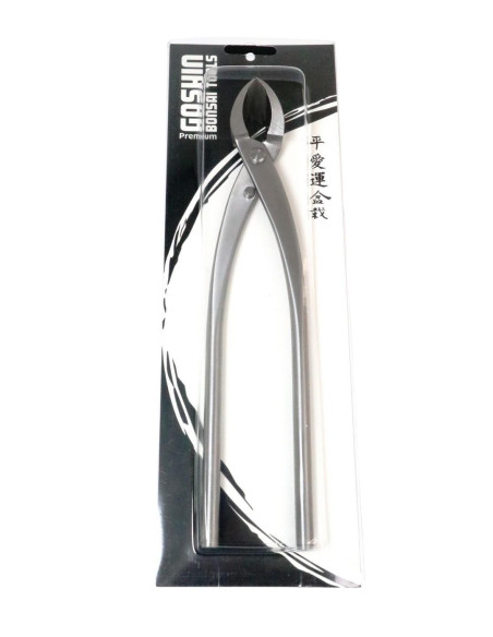 Bonsai-Zange - Seitlicher Schnitt 280 mm - Edelstahl Goshin