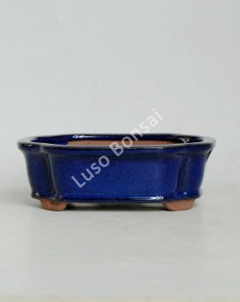 Vaso Rectangular 15*11,5*5,8 cm Azul