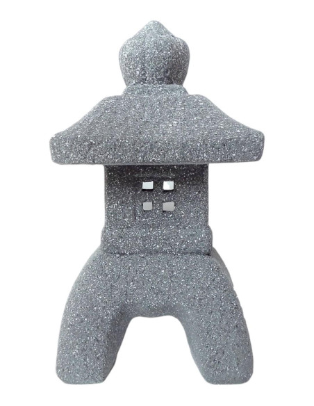 Lanterna de Cerâmica Grande - Granite - 36*20*20 cm