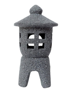 Large Ceramic Lantern - Granite - 36*20*20 cm