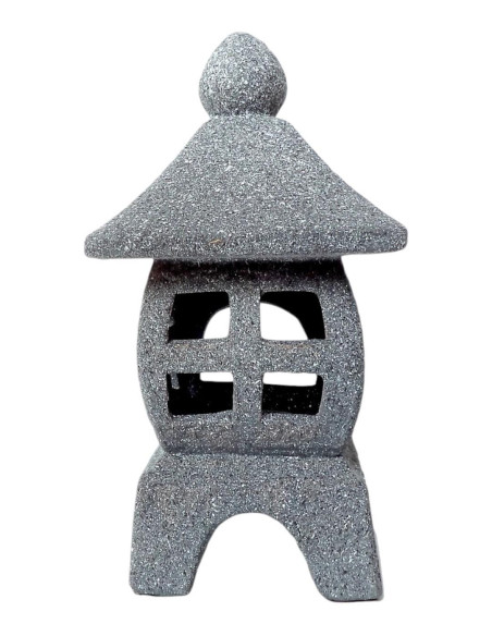 Lanterna di Ceramica Media - Granito - 29*16*16 cm