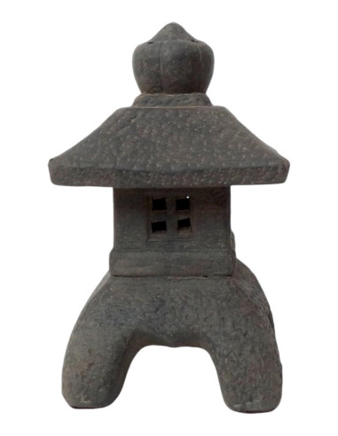 Linterna de Cerámica Mediana - Volcánica - 29*16*16 cm