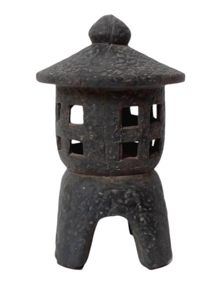 Kleine Keramiklaterne - Vulkanisch - 22*13*13 cm