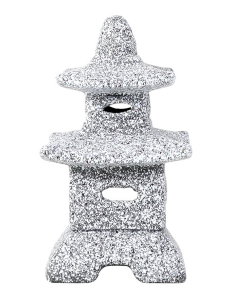 Mini Ceramic Pagoda - Granite - 15*8*8 cm